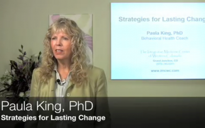 Strategies for Lasting Change by Dr. Paula King