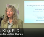Strategies for Lasting Change by Dr. Paula King